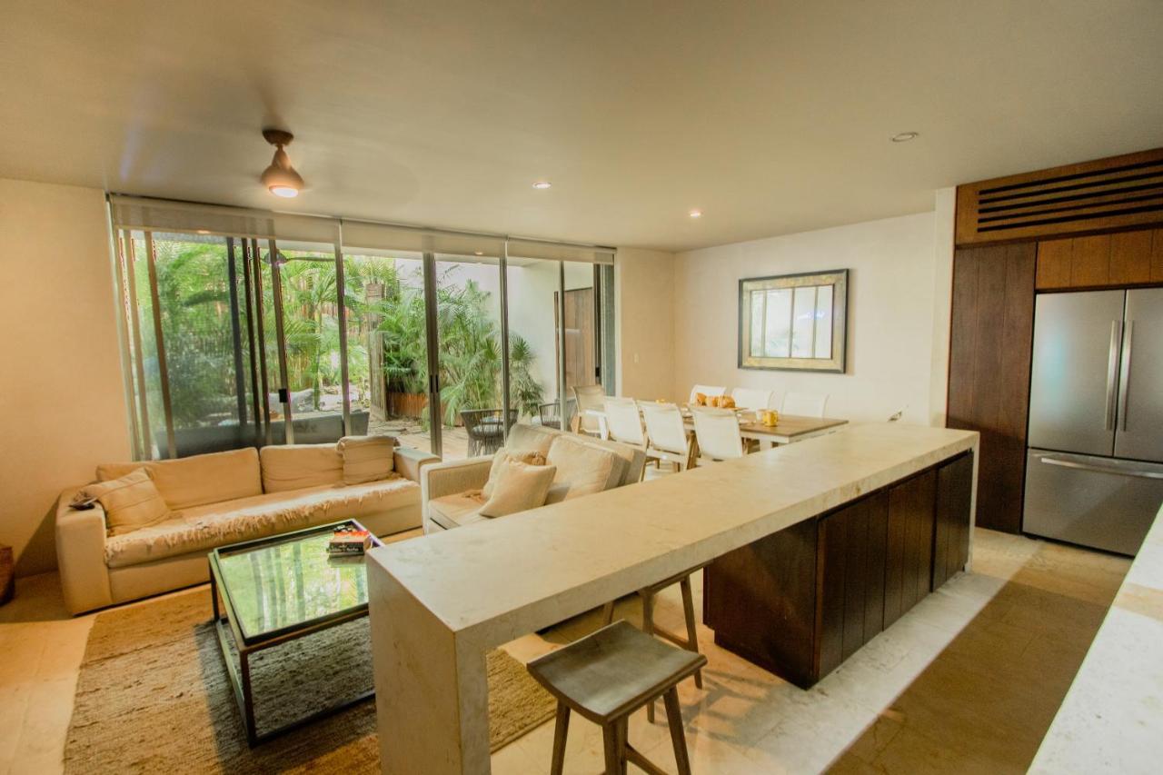 Ideal 4 Groups Aldeazama 2Br 10Pax Apt Papaya Playa Tulum Zewnętrze zdjęcie